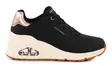 Skechers dam sneakers 177520/BLK UNO WEDGE - HI STEPS svart - Skechers sneakers - 138072 - 2