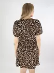 Vero Moda leopardmönstrad klänning SS Short tiger eye/leo - Klänningar och tunikor - 138562 - 2