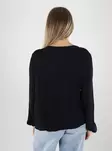 Vero Moda damskjorta EMB Top svart - Långärmade tröjor för  damer - 140162 - 2