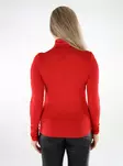 Vero Moda dam pikétröja Rollneck salsa - Långärmade tröjor för  damer - 137002 - 2