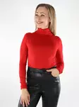 Vero Moda dam pikétröja Rollneck salsa - Långärmade tröjor för  damer - 137002 - 1