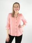 Vero Moda randig skjorta för dam Bumpy Shirt dubarry - Skjortor och blusar för damer - 137942 - 1
