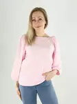 Vila damskjorta båtringad körsbärsblommig - Långärmade tröjor för damer - 140302 - 1
