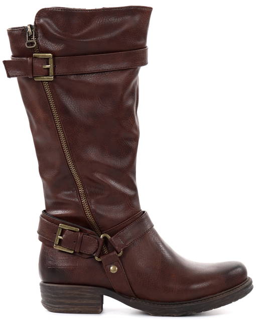 Milena dam stövlar KY-188 - Brown