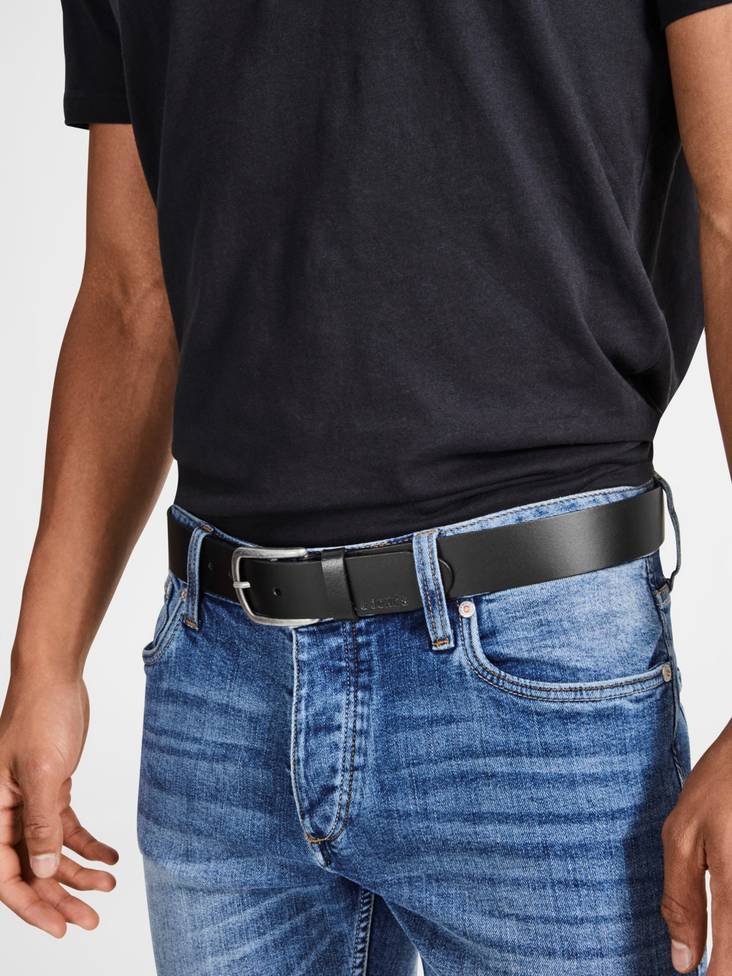 Jack & Jones Läderbälte Ace - Bälten för herrar - 120902 - 1