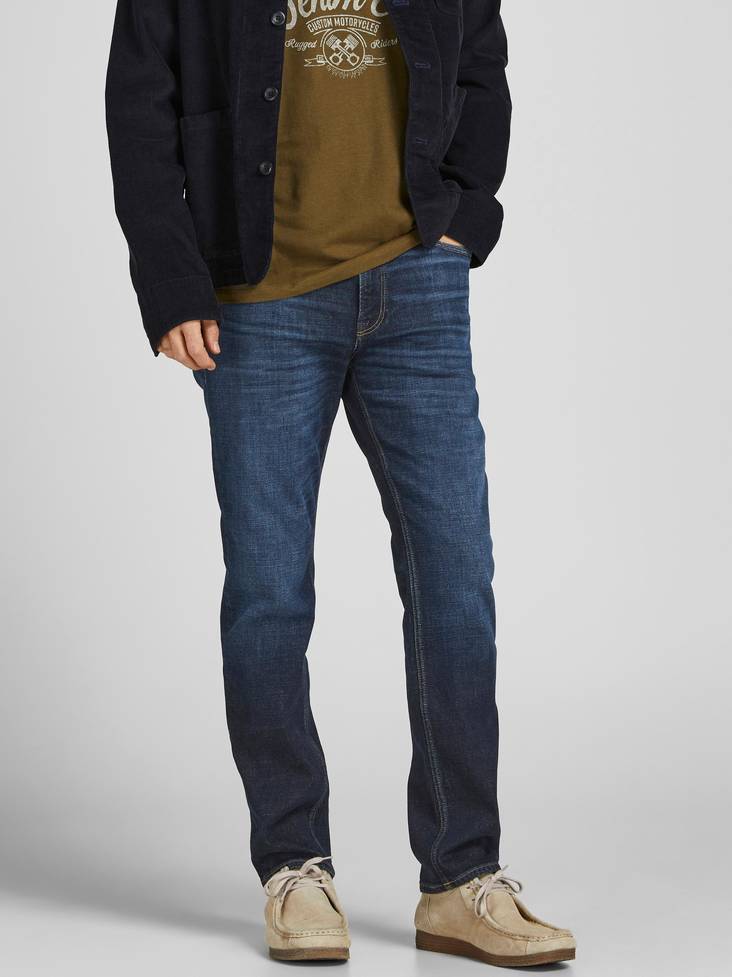 Jack&Jones Jeans Clark org 518, blå - Jeans för herrar - 131352 - 1