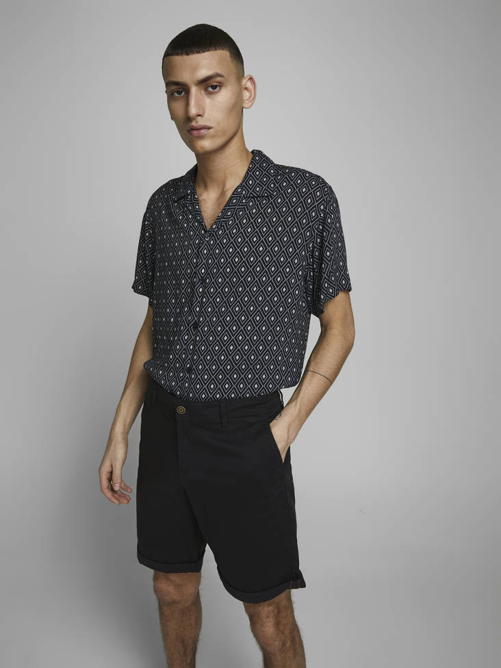 Jack&Jones Shorts Bowie svart - Shorts och capribyxor för herrar - 133092 - 1