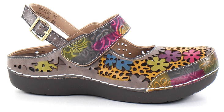 Laura Vita Sandaler Billy 01 Taupe - Sandaler för damer - 132852 - 1