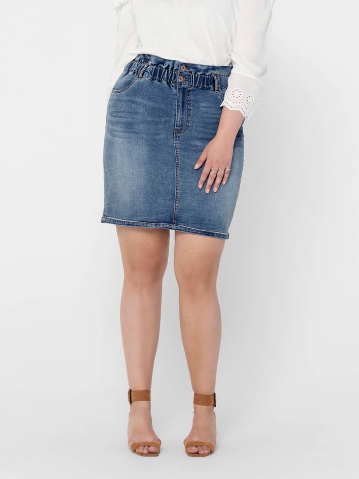 Only Carmakoma Jeanskjol Amy life blå - Kjolar - 126582 - 1