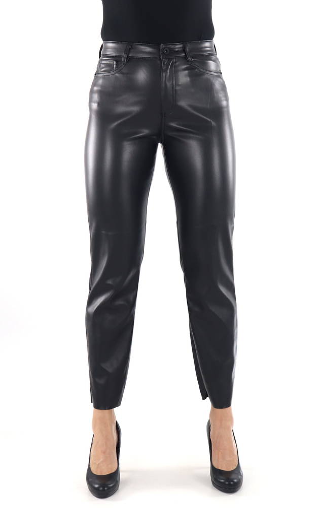 Only Läderbyxor Emily HW Faux - Byxor för damer - 134192 - 1