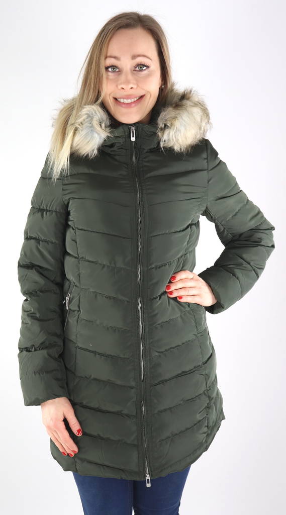Only vinterjacka för kvinnor Newellan hood rose - Vinterjackor för damer - 132492 - 1