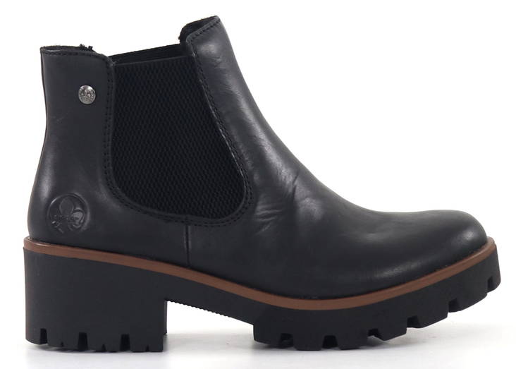 Rieker Stövletter 79265-02 svarta - Rieker ankelboots - 134382 - 1