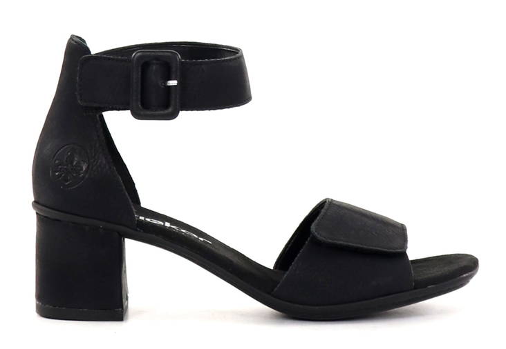 Rieker damsandaler 64750-00 svart - Rieker sandals - 135532 - 1