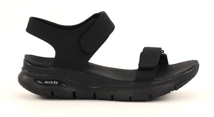 Skechers dam maskintvättbara Sandaler 119247/BBK Arch fit, svart - Skechers sandaler - 131142 - 1