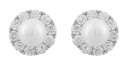 Snö of Sweden örhängen Friday pearl, silver - Örhängen - 130312 - 1