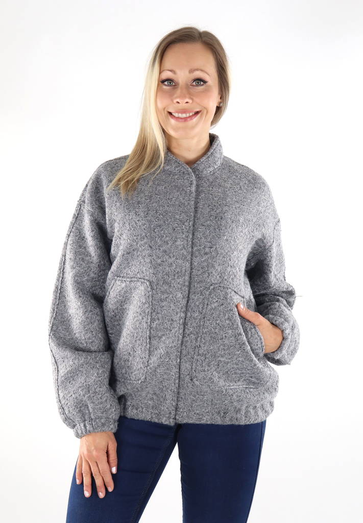 Vero Moda Jacka Amber Elite Bomber grå - Lätta jackor för damer - 134142 - 1