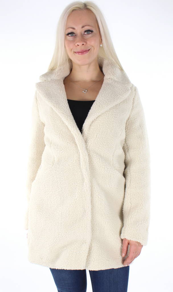 Vero Moda Jacka Donna teddy 3/4 birch - Lätta jackor för damer - 127302 - 1