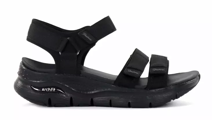 Skechers damsandaler 119305/BBK ARCH FIT - FRESH BLOOM svart - Skechers sandaler - 136432 - 1