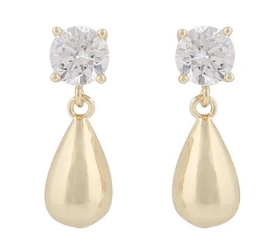 Snö of Sweden Örhängen Fanny små guld - Örhängen - 136722 - 1