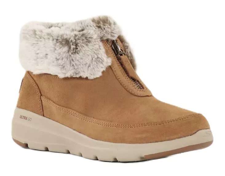 Skechers ankelboots dam 144145/CSNT GLACIAL ULTRA - SWEET VIBES kastanj - Stövletter och kängor för damer - 137132 - 1