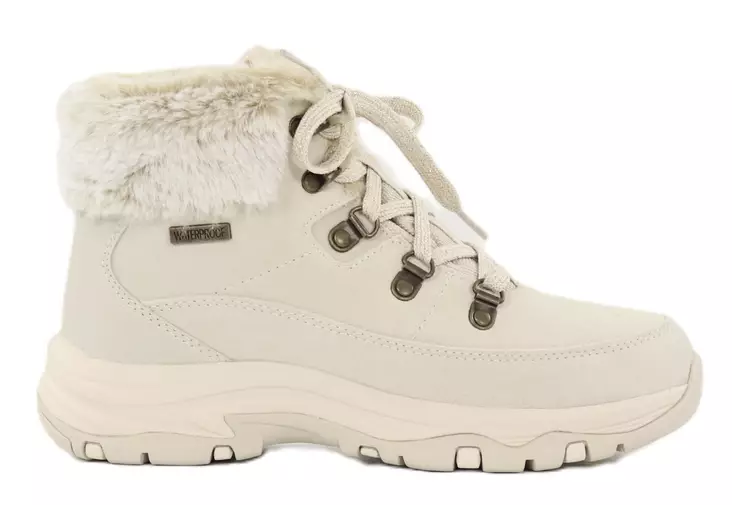 Skechers ankelboots dam 167882/NAT TREGO - SNOW WORRIES beige - Stövletter och kängor för damer - 137152 - 1
