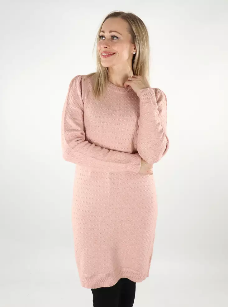 Only Cardigan Katia Puff rose smoke - Stickat för damer - 137332 - 1