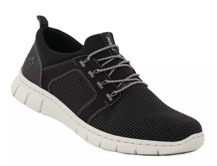 Rieker herr promenadskor B7796-02 svarta - Promenadskor för herrar - 138952 - 1