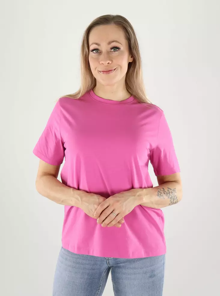 Vila t-shirt fiji flower - T-shirts för damer - 140982 - 1