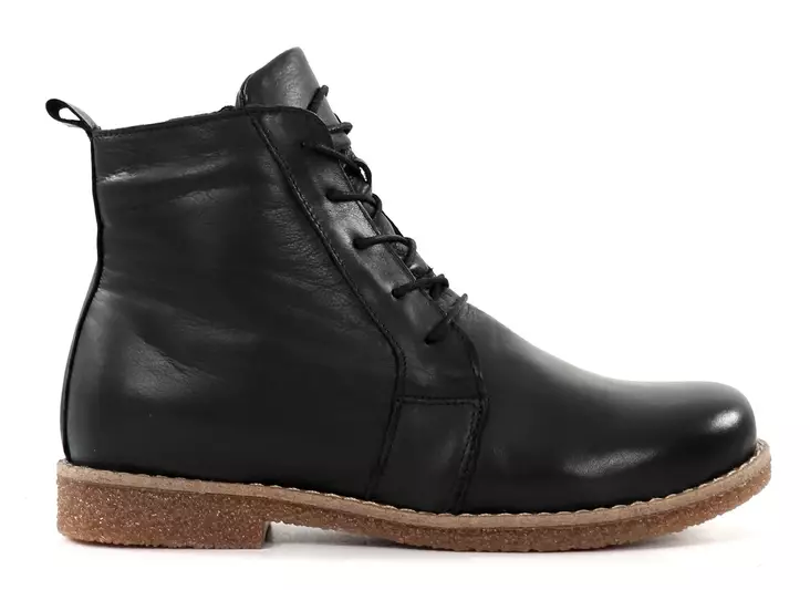 Andrea Conti ankelboots i läder 0344589-002 svart - Stövletter och kängor för damer - 137572 - 1