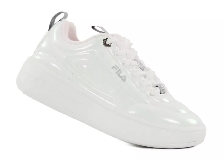 FILA pärlemorskimrande damsneakers FFW0630 vit silver - Sneakers för damer - 140852 - 1