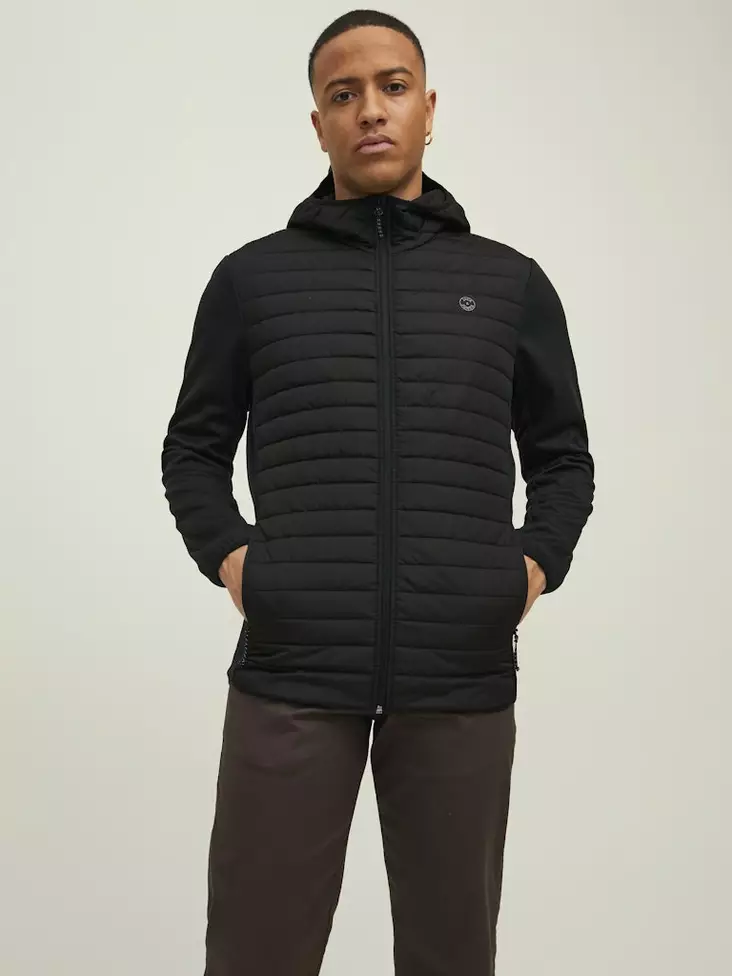 Jack&Jones Jacka JJEMULTI svart/i-skinn - Jackor och parkas för herrar - 139462 - 1