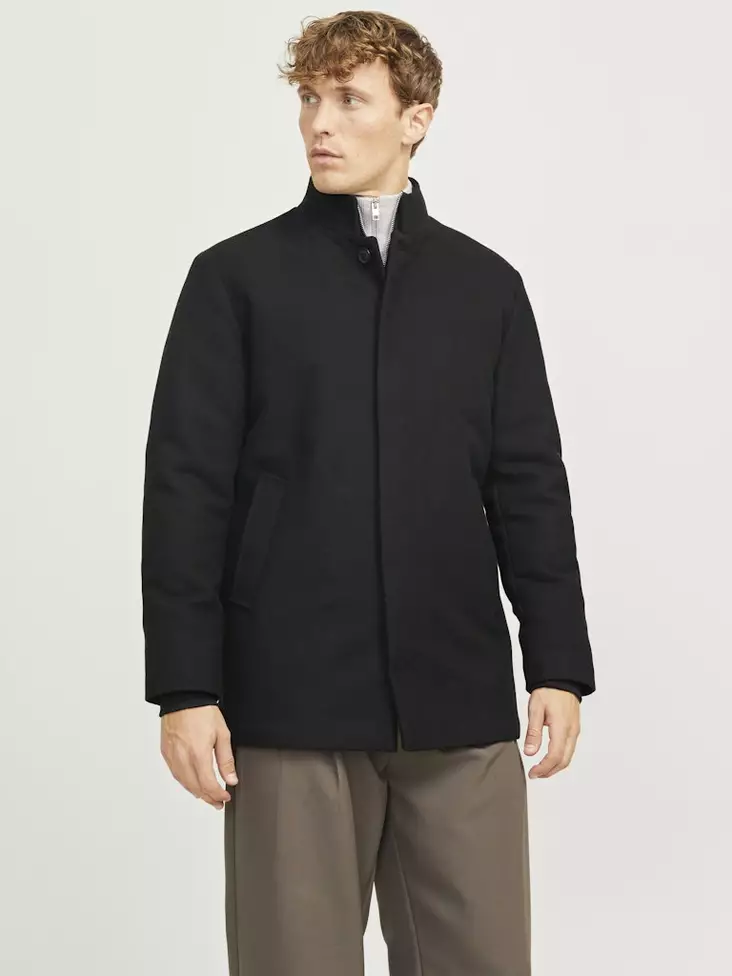 Jack&Jones Yllejacka Harrison ullblandning svart - Jackor och parkas för herrar - 139882 - 1