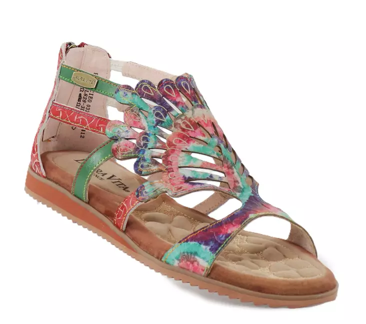 Laura Vita damsandaler Feclicieo 0321 grenat - Sandaler för damer - 138242 - 1