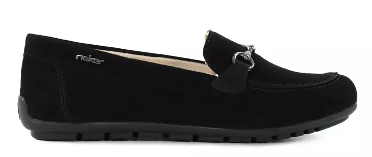 Rieker dammocka-promenadskor 43863-00 svart - Rieker promenadskor - 140522 - 1