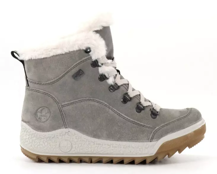 Rieker ankelboots i mocka för damer Y4713-45 grå - Rieker ankelboots - 137562 - 1
