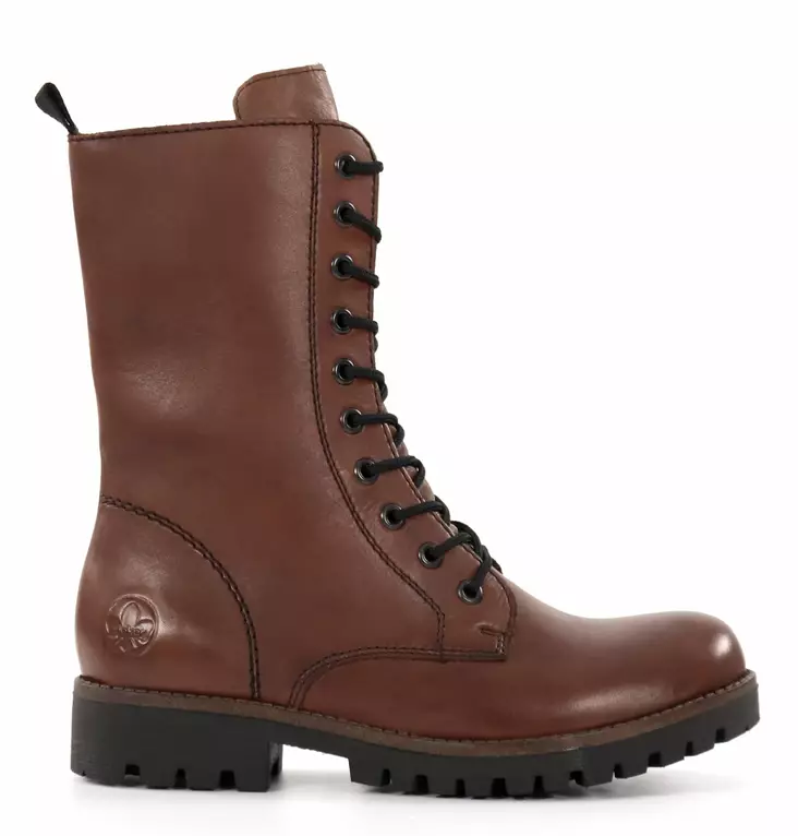 Rieker ankelboots i läder för damer 78544-25 brun - Rieker ankelboots - 137102 - 1