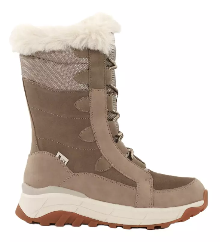 Rieker R-Evolution vinterskor för damer W0070-64 beige - Rieker ankelboots - 136872 - 1