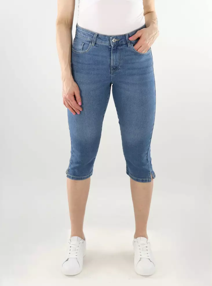 Vero Moda dam capris MR mellanblå - Shorts och capribyxor för damer - 138102 - 1