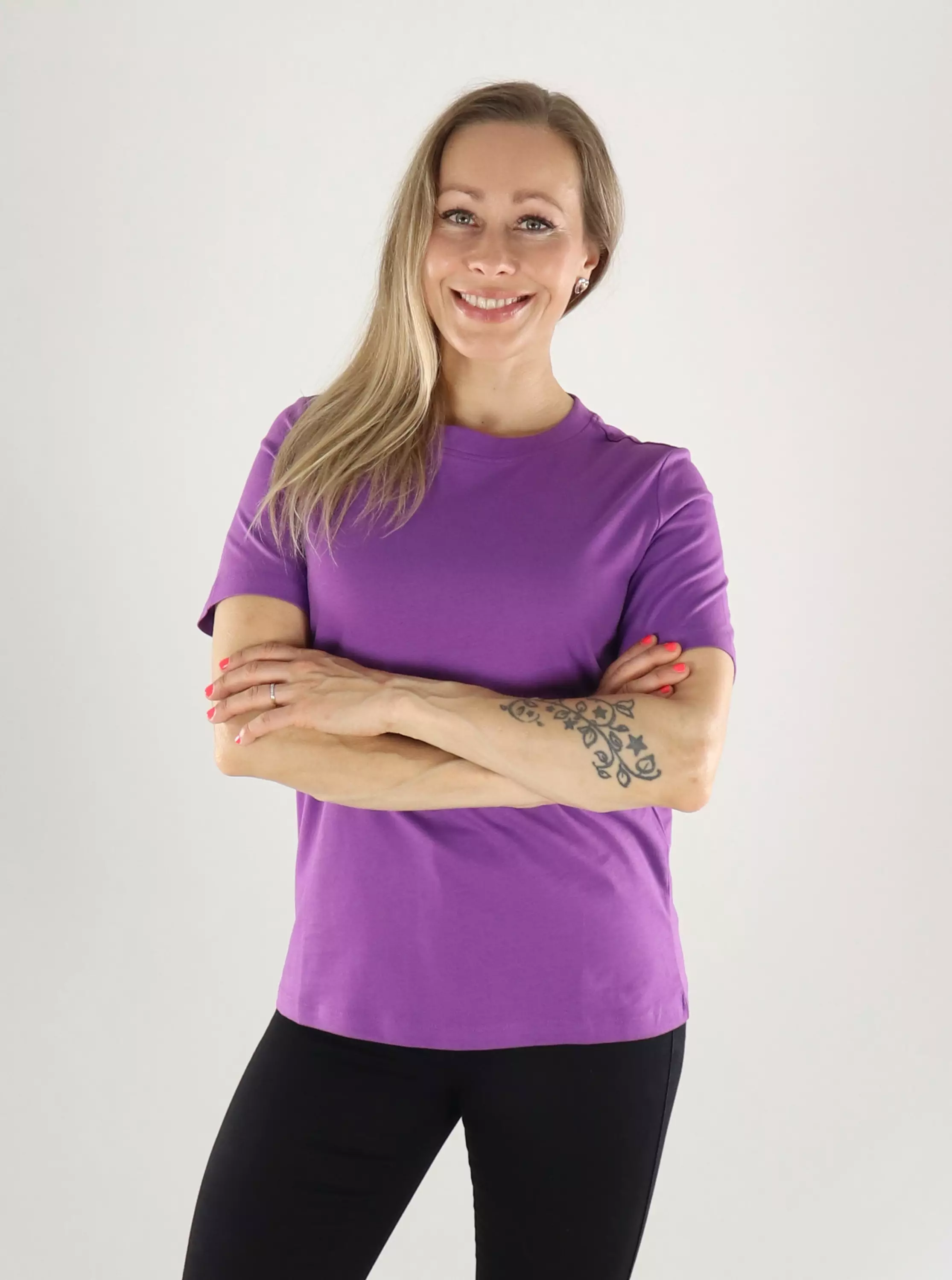 Vero Moda T-shirt Royal Lilac