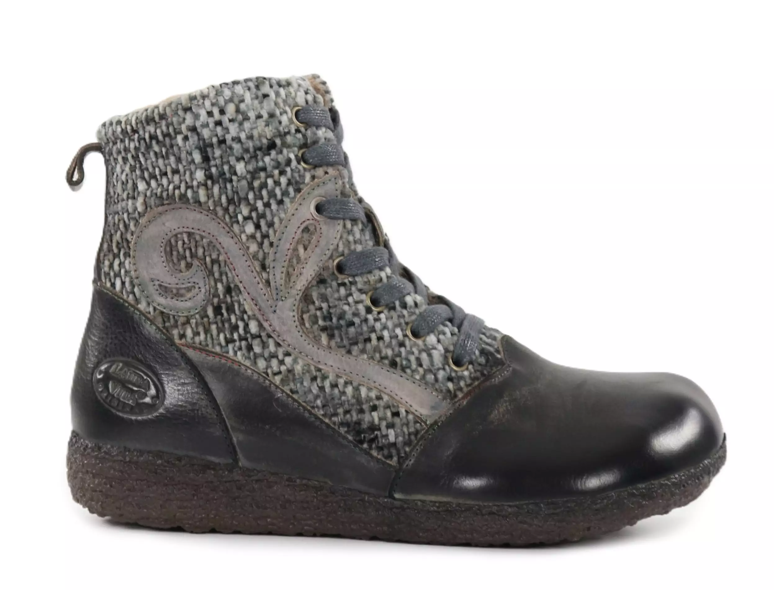 Laura Vita Stivaletti Donna Gocno 185 – Pelle, Tacco Zeppa 2 Cm, Chiusura Con Cerniera
