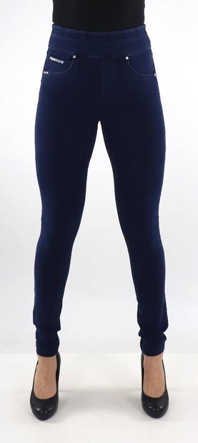 Freddy byxor N.O.W.® Mid Waist Skinny Vikbar midja J0B blå - Byxor för damer - 134133 - 1
