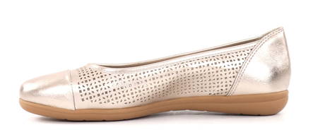 Jana ballerinas 22170-42 champagner - Ballerinaskor - 135543 - 2