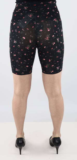 Only Shorts Thea Life Love svart/ditsy - Shorts och capribyxor för damer - 128813 - 2