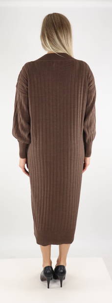 Only Stickad klänning New Tessa chestnut - Klänningar och tunikor - 131413 - 2