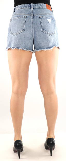 Only damshorts Pacy hw ljusblå - Shorts och capribyxor för damer - 133493 - 2