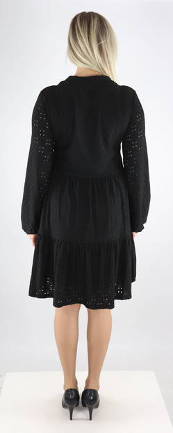 Vila broderad klänning Kawa svart - Klänningar och tunikor - 130083 - 2