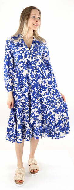 Only Klänning 7/8 surf / white flow - Klänningar och tunikor - 135983 - 1