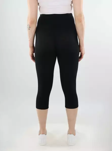 Only damleggings i bomull ONLLIVE Love 3/4 svart - Leggings - 138213 - 2