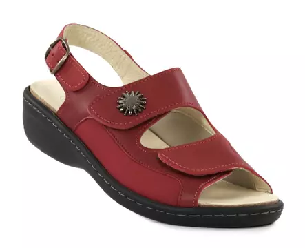 Belvida arbetsskor dam 10301 röd - Arbetsskor för damer - 140223 - 1