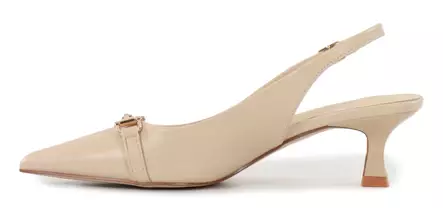 Duffy pumps/höga klackar med spetsiga tå 97-21321 beige - Klackskor och pumps - 140313 - 2